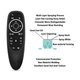 Пульт Air Mouse G10S PRO подсветка 2.4 GHz голосовое управление гироскопический - изображение 3
