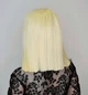 Парик на сетке Diamond Lace Wig SHAKIA № 613 каре блонд, термостойкое волокно - изображение 3