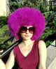 Парик афро № 10 тон purple каре фиолетовый улучшенный канекалон - изображение 2