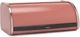 Хлебница Brabantia 304781 Терракотово-розовый 17,3х26,2х44,5 см со сдвигающейся крышкой - изображение 1