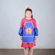 Фартук с нарукавниками детский для трудов, рисования, кухни - синий цвет (сова 2), Світлана-К. - изображение 1