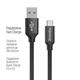 Дата кабель USB 2.0 AM to USB-C 2.0m black ColorWay (CW-CBUC008-BK) - изображение 3