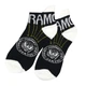 Шкарпетки Ramones logo (чорні з білим) р.36-45 (th) - изображение 1