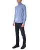 Водолазка чоловіча TRUSSARDI JEANS (52M00505-OF000695-U037/21-22) Блакитний XXL - зображення 2