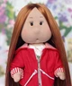 Інтер'єрна текстильна лялька ручної роботи Стелла Hand Made - зображення 3