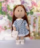 Интерьерная текстильная кукла ручной работы Инга Hand Made - изображение 1