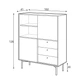 Стелаж Flow Meble Piaski 102x126x41 (FR102) 075215 - зображення 2