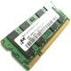 Оперативна пам'ять для ноутбука Micron SODIMM DDR2 2Gb 667MHz 5300s CL5 (MT16HTF25664HY-667E1) Б/У - зображення 2