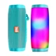 Беспроводная bluetooth колонка TG-157 Pulse 10 W USB microSD TF MP3 с LED разноцветной подсветкой Бирюзовый 176*73*73 mm TG157GRB - изображение 1