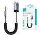 Автомобільний Bluetooth адаптер Usams Aluminum Alloy Car Wireless Audio Receiver | BT5.0, TF Card | - зображення 1