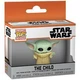 Фигурка брелок Funko Pop Звёздные войны: Мандалорец Малыш Йода Star Wars The Child 4 см FP SW G 132 - изображение 2