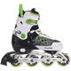 Роликовые коньки раздвижные Zelart XS/29-32 (PL, PVC, колесо PU, алюм. рама, Зеленый) (Z-2916_Зеленый_XS_(29-32)) - изображение 1