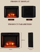 Электрокамин ArtiFlame AF28 эффект живого пламени и тления поленьев с регулировкой обогрева - изображение 8