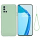 Силиконовый (TPU) чехол Deexe Silicone Case для OnePlus 9R - Green - изображение 2