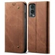 Чехол-книжка UniCase Jeans Wallet для OnePlus Nord 2 - Brown - изображение 1