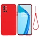 Защитный чехол Deexe Silicone Case для OnePlus 9R - Red - изображение 2