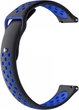 Ремешок Sport для Xiaomi Watch S1 (Acttive) Black Blue (29006-43) - изображение 2
