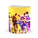 Кухоль Five Nights At Freddys П'ять ночей з Фредді Аніматроніки Жовтий фон FN.02.393 ( 25322 ) - изображение 3