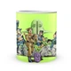 Кружка GeekLand Неймовірні пригоди ДжоДжо JoJo's Bizarre Adventure Герої ДжоДжо Зелений фон JJ 02.420 - зображення 3
