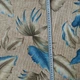 Водоотталкивающая ткань Tepas листья на мешковине, ш. 180 см, м.пог (2438) - изображение 3