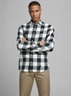 Рубашка хлопковая мужская Jack & Jones 12181602-50843 L Whisper White (5714921625802) - изображение 8
