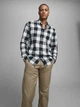 Рубашка хлопковая мужская Jack & Jones 12181602-50843 L Whisper White (5714921625802) - изображение 7
