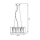 Люстра Zuma Line RLD92193-5 ARTEMIDA - зображення 2