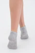 Женские короткие носки 2 пары Giulia WS1 CLASSIC 36/40 Grey light melange низкие носки Джулия классические - изображение 3
