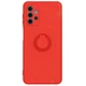 Чехол TPU Candy Ring Full Camera для Samsung Galaxy A52 4G / A52 5G Красный / Red - изображение 1