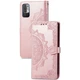 Кожаный чехол-книжка Art Case с визитницей для Xiaomi Redmi Note 10 5G / Poco M3 Pro Розовый Без бренда - изображение 1