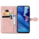 Кожаный чехол-книжка Art Case с визитницей для Xiaomi Redmi Note 10 5G / Poco M3 Pro Розовый Без бренда - изображение 3