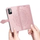 Кожаный чехол-книжка Art Case с визитницей для Xiaomi Redmi Note 10 5G / Poco M3 Pro Розовый Без бренда - изображение 5