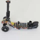 Детский трехколесный самокат Best Scooter 34760 5 в 1 с сиденьем и родительской ручкой, с рисунком, Черный с графити - изображение 3