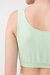 Безшовний топ на широких бретелях Giulia TANK TOP S/M Green-green ash - изображение 4