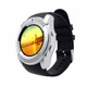 Умные смарт-часы Smart Watch V8. Цвет: серебро - зображення 1