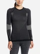 Термолонгслив женский демисезонный CMP Woman Seamless Sweat 3Y96804-U901 38/40 Nero (8033625133459) - изображение 1