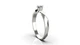 Каблучка Lunet Jewellery з білого золота, з діамантом 16 розмір 22991121 - изображение 4