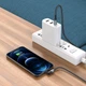 USB кабель с Type-C на Lightning HOCO U100 Orbit charging data cable |1.2m, 20W, 3A|. Black - изображение 3