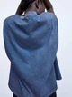 Футболка Zara 1165/651/400 S Синяя с принтом (SZ01165651400025) - изображение 2