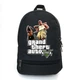 Рюкзак ГТА подростковый BIG School Bag (gta 001) черный (43 х 30 х 17 см) - изображение 1