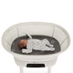 Укачивающий центр 4moms MamaRoo Sleep Bassinet Белый 5 траекторий укачивания и 5 скоростей + 4 мелодии и таймер - изображение 2