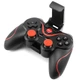 ➤Джойстик Data FrogT3 игровой геймпад для игр манипулятор Black + Red - изображение 1