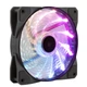 Куллер Fantech Turbine FC-123 вентилятор для корпусу 1200 об/хв RGB підсвічування гідравлічний підшипник - зображення 5