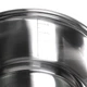 Каструля з кришкою Kamille 6.5 л з нержавіючої сталі і порожнистими ручками для індукції і газу KM-5624S - зображення 6