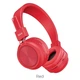 Беспроводные Bluetooth наушники Hoco W25 Promise (Bluetooth, AUX, A2DP, AVRCP, HSP и HFP) - Красный - изображение 1