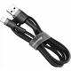 Кабель Baseus Cafule Cable USB for Lightning Special Edition 2.4 A 1 м Black - изображение 2