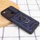 Удароміцний чохол Camshield Serge Ring for Magnet для Oppo A53/A32/A33 Синій Без бренду - зображення 3