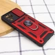 Ударопрочный чехол Camshield Serge Ring для Xiaomi Redmi Note 10 / Note 10s / Poco M5s Красный Без бренда - изображение 2