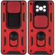 Ударопрочный чехол Camshield Serge Ring для Xiaomi Poco X3 NFC / Poco X3 Pro Красный Без бренда - изображение 3
