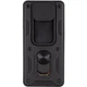 Ударопрочный чехол Camshield Serge Ring для Xiaomi Poco X3 NFC / Poco X3 Pro Черный Без бренда - изображение 3